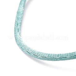 Heart Braided Nylon Cord Mobile Accessories&nbsp;HJEW-JM00607