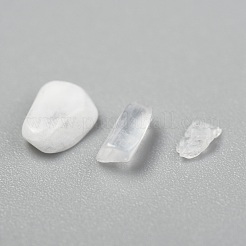 Natural White Moonstone Chip Beads&nbsp;X-G-L453-10A
