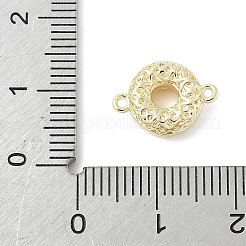 Brass Textured Connector Charms&nbsp;LS-KK-M326-12G
