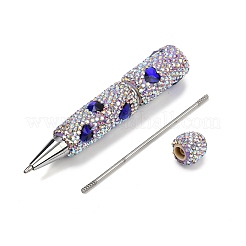 Polymer Clay Rhinestones Ball-Point Pen&nbsp;OFST-D300-05P-K