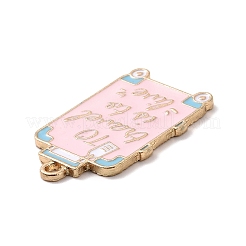 Alloy Enamel Pendants&nbsp;X-FIND-B007-03LG