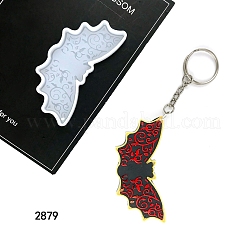 Bat Food Grade Silicone Halloween Pendant Decration Molds&nbsp;SIMO-PW0006-054