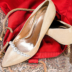 2 Pairs 2 Styles Alloy Shoe Buckle Clips&nbsp;FIND-GO0003-49