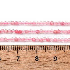Natural Rhodonite Beads Strands&nbsp;G-Z083-A01-2mm