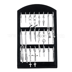 12Pcs 304 Stainless Steel Hoop Earrings&nbsp;FS-WG93B8B-04