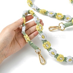 Alloy with Weave Cotton for DIY Keychains&nbsp;AJEW-CJ0001-32A