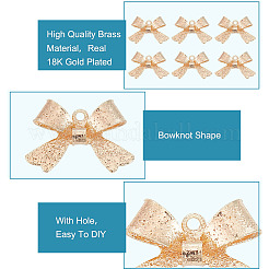 30Pcs Brass Charms&nbsp;KK-GO0001-50