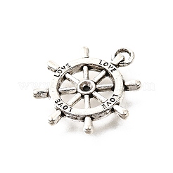 Tibetan Style Alloy Pendant Rhinestone Settings&nbsp;TIBE-L008-37AS