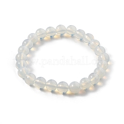 Synthetic Opalite Beaded Stretch Bracelets&nbsp;BJEW-Q692-47-8mm