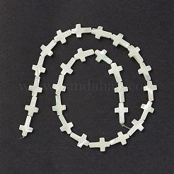 Natural Trochid Shell/Trochus Shell Beads Strands&nbsp;SSHEL-K027-04