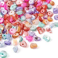 280Pcs 7 Colors Natural Freshwater Shell Beads&nbsp;SHEL-FW0001-02