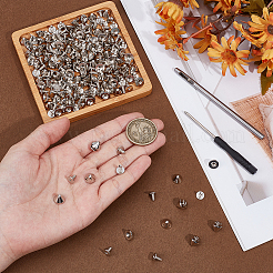 100Pcs Alloy Rivets&nbsp;FIND-OC0013-89P