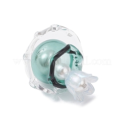 4Pcs 4 Colors Jellyfish Glass Pendants&nbsp;PALLOY-TA00308