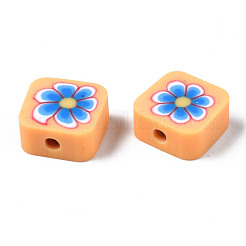 Handmade Polymer Clay Beads&nbsp;CLAY-N008-034F