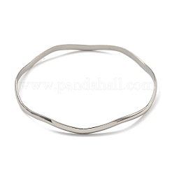 Non-Tarnish 7Pcs Vacuum Plating 202 Stainless Steel Bangle Sets&nbsp;BJEW-M317-13P