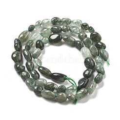 Natural Green Rutilated Quartz Beads Strands&nbsp;G-C179-F07-02