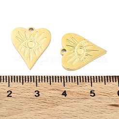Ion Plating(IP) 316L Surgical Stainless Steel Pendants&nbsp;STAS-D029-04G