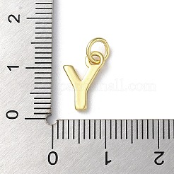 Rack Plating Brass Charms&nbsp;KK-P245-06G-Y