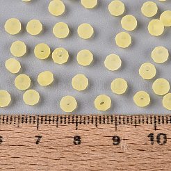 FGB Frosted Transparent Glass Seed Beads&nbsp;SEED-N013-04A-02