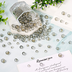 300Pcs Frosted Transparent Glass Beads&nbsp;GLAA-TA0002-78C