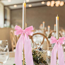 12Pcs Polyester Bowknot for Candle Decoration&nbsp;HJEW-PH02246