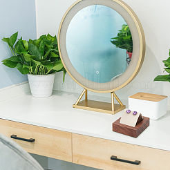 Rectangle Wood Earring Display Stands&nbsp;EDIS-WH0032-20