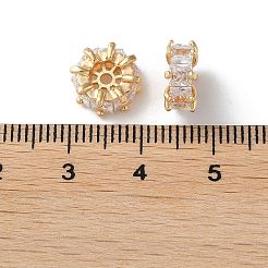 Rack Plating Brass Beads&nbsp;KK-M264-08G