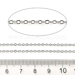 Rack Plating Brass Cable Chains&nbsp;CHC-M001-04P