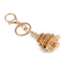 Christmas Tree Alloy Rhinestone Pendant Decoration Keychains&nbsp;LS-KEYC-B019-01