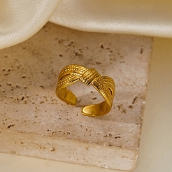 Brass Cuff Open Rings for Women&nbsp;KK-CBA8D1E-02D-G