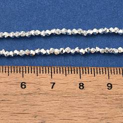 Electroplated Synthetic Non-magnetic Hematite Beads Strands&nbsp;G-I364-O01-S