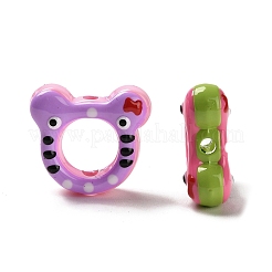 Baking Paint Acrylic Beads&nbsp;MACR-M036-05