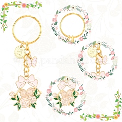 Alloy Enamel Keychains&nbsp;KEYC-YW00258