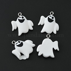 Halloween Themed Opaque Resin Pendants&nbsp;RESI-CJC0006-028C