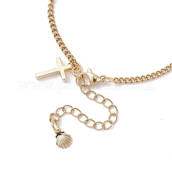 304 Stainless Steel Cable Chains Bracelets for Women&nbsp;BJEW-JB12448-01