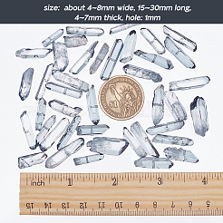 1 Strand Natural Quartz Crystal Beads Strands&nbsp;G-OC0002-54F