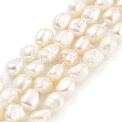 Natural Keshi Pearl Cultured Freshwater Pearl Beads Strands&nbsp;PEAR-P062-25B