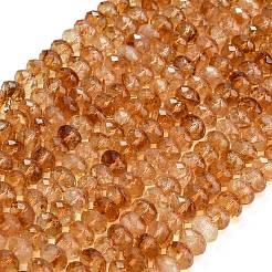 Heated Natural Citrine Beads Strands&nbsp;G-C280-A04-02