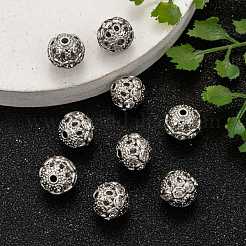 Brass Rhinestone Beads&nbsp;X-RB-H041-14