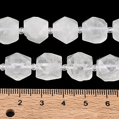 Natural Quartz Crystal Beads Strands&nbsp;GG-CBAF8A8-A14-01