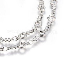 Tarnish Resistant 304 Stainless Steel Link Chains&nbsp;STAS-P219-33