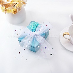 Star Sequin Deco Mesh Ribbons&nbsp;OCOR-P010-F
