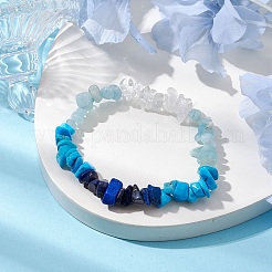 Gemstone Stretch Bracelet&nbsp;BJEW-JB11012-01