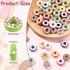 Baking Paint Apaque Acrylic Beads&nbsp;MACR-CJZ0001-06