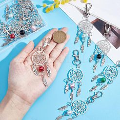 12Pcs 6 Colors Zinc Alloy Big Pendants&nbsp;FIND-NB0002-37