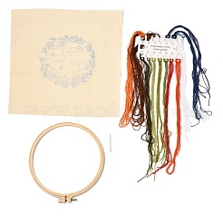 Halloween Themed DIY Embroidery Sets&nbsp;DIY-P021-A06
