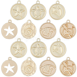 28Pcs 7 Styles Alloy Pendants&nbsp;FIND-SC0021-99