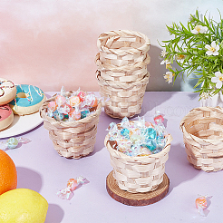 Mini Bamboo Basket&nbsp;AJEW-GO0004-29A