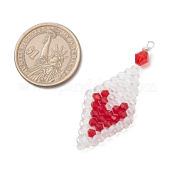 Glass Pendants&nbsp;PALLOY-MZ01046