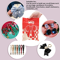 100Pcs Bowknot Printed Eco-Friendly Reusable Bags&nbsp;ABAG-SP0001-61A-D